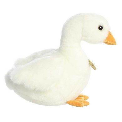 Aurora Medium White Miyoni 11" American Pekin Duck Adorable Stuffed Animal