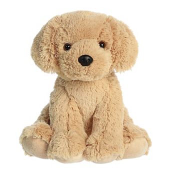 Aurora Large Brown 14" Golden Lab Cuddly Stuffed Animal