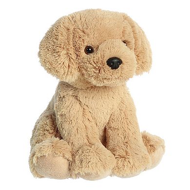 Aurora Large Brown 14" Golden Lab Cuddly Stuffed Animal