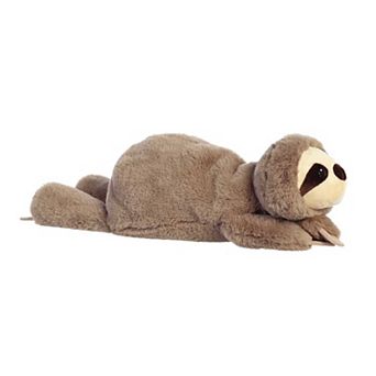 Aurora Large Brown Snoozles 18" Sloth Laid-back Stuffed Animal