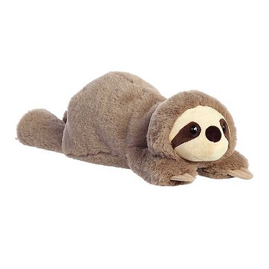 Aurora Large Brown Snoozles 18" Sloth Laid-back Stuffed Animal