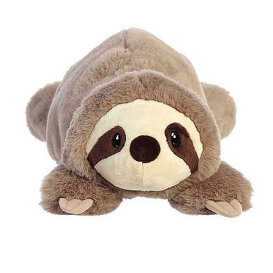 Aurora Large Brown Snoozles 18" Sloth Laid-back Stuffed Animal