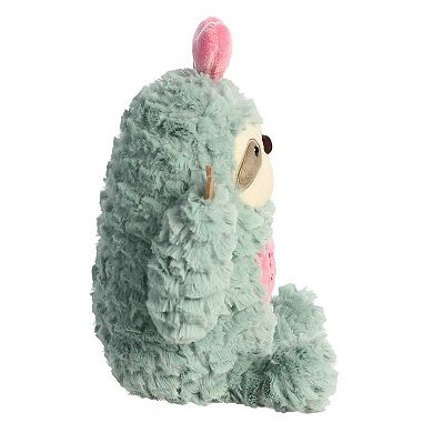 Aurora Medium Green JUST SAYIN' 10" Stuck On You Sloth Witty Stuffed Animal