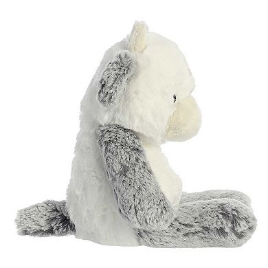 Aurora Small White Sweet & Softer 9" Cow Snuggly Stuffed Animal