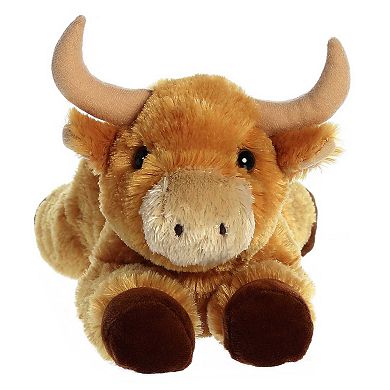 Aurora Medium Brown Flopsie 12" Toro Bull Adorable Stuffed Animal