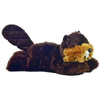 Aurora Small Brown Mini Flopsie 8" Builder Adorable Stuffed Animal