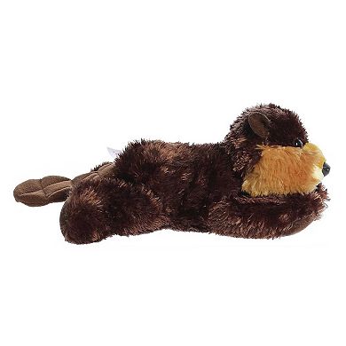 Aurora Small Brown Mini Flopsie 8" Builder Adorable Stuffed Animal