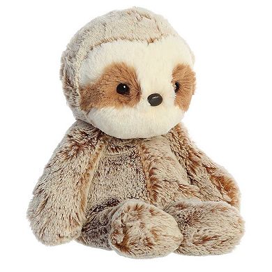 Aurora Small Brown Sweet & Softer 9" Sloth Snuggly Stuffed Animal