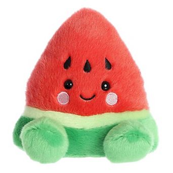 Aurora Mini Red Palm Pals 5" Sandy Watermelon Adorable Stuffed Animal