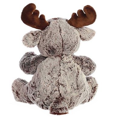 Aurora Medium Brown Sweet & Softer 12" Milo Moose Snuggly Stuffed Animal