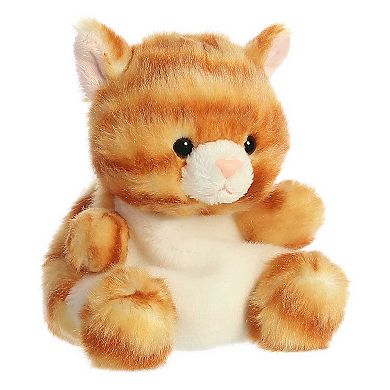 Aurora Mini Orange Palm Pals 5" Meow Kitty Adorable Stuffed Animal