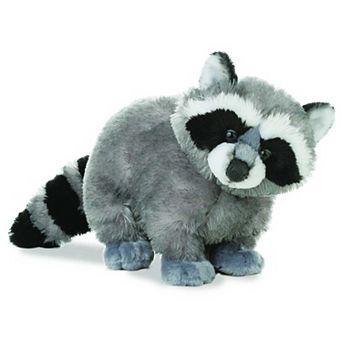 Aurora Medium Grey Flopsie 12" Bandit Adorable Stuffed Animal