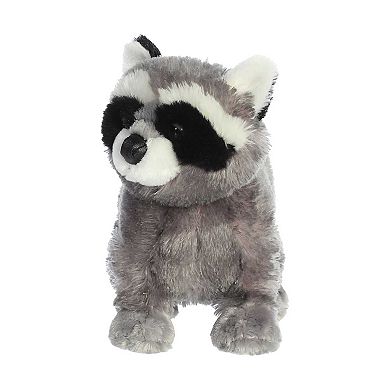 Aurora Medium Grey Flopsie 12" Bandit Adorable Stuffed Animal
