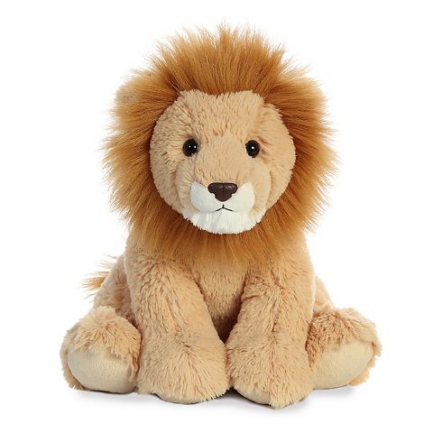 Детские мягкие игрушки Aurora Large Brown 14" Lion Cuddly Stuffed Animal