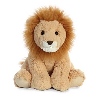Aurora Large Brown 14" Lion Cuddly Stuffed Animal