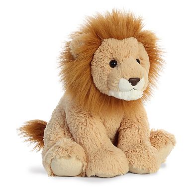 Aurora Large Brown 14" Lion Cuddly Stuffed Animal