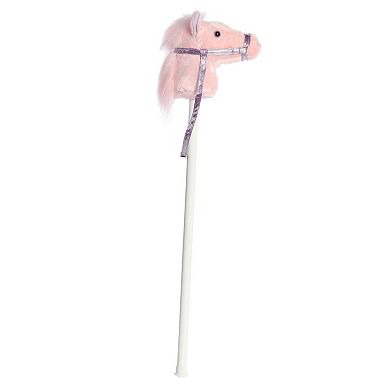 Aurora X-Large Pink Giddy-Up Friends 37" Fantasy Pony Pink Rideable Stuffed Animal