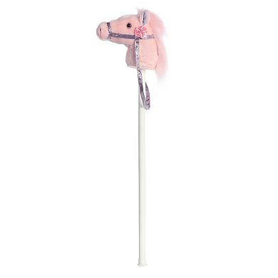 Aurora X-Large Pink Giddy-Up Friends 37" Fantasy Pony Pink Rideable Stuffed Animal