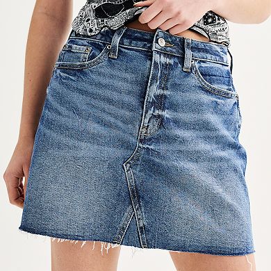 Juniors' SO® 5 Pocket Jean Mini Skirt