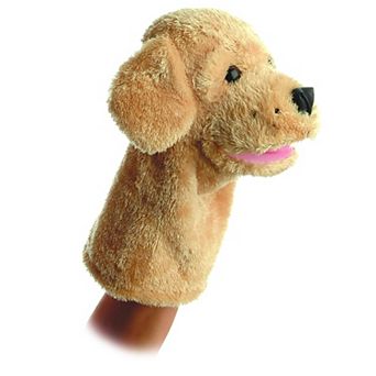 Aurora Medium Brown Hand Puppet 10" Garth Interactive Stuffed Animal
