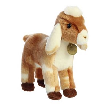 Aurora Medium Brown Miyoni Tots 11" Nubian Goat Kid Adorable Stuffed Animal