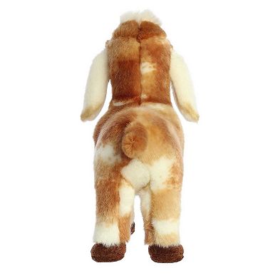 Aurora Medium Brown Miyoni Tots 11" Nubian Goat Kid Adorable Stuffed Animal