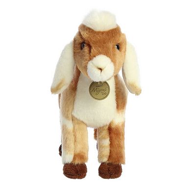 Aurora Medium Brown Miyoni Tots 11" Nubian Goat Kid Adorable Stuffed Animal