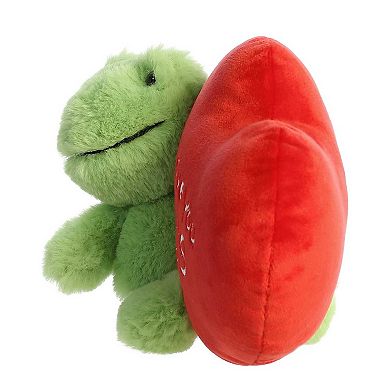 Aurora Small Green Valentine I Love You This Much 9" Frog Heartwarming Stuffed Animal