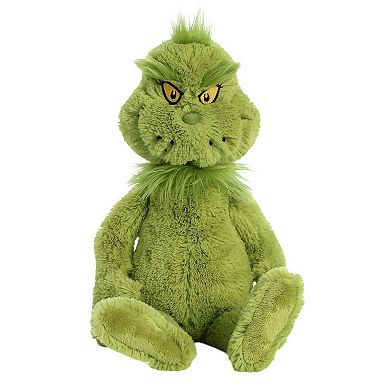 Aurora Large Green Dr. Seuss 16" Grinch Whimsical Stuffed Animal