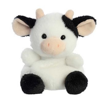 Aurora Mini White Palm Pals 5" Sweetie Cow Adorable Stuffed Animal