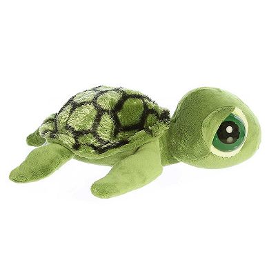 Aurora Medium Green Dreamy Eyes 10" Slide Sea Turtle Enchanting Stuffed Animal