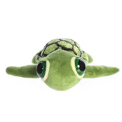 Aurora Medium Green Dreamy Eyes 10" Slide Sea Turtle Enchanting Stuffed Animal