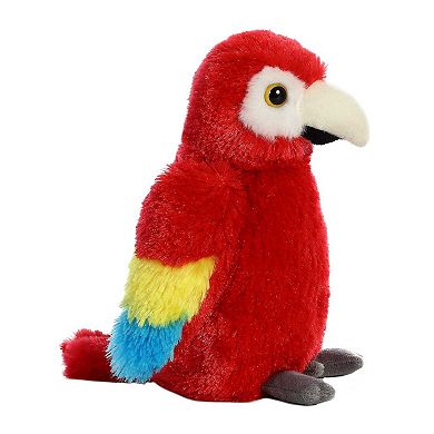 Aurora Small Red Mini Flopsie 8" Scarlet Macaw Adorable Stuffed Animal