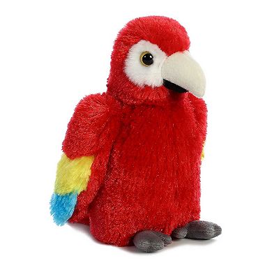 Aurora Small Red Mini Flopsie 8" Scarlet Macaw Adorable Stuffed Animal