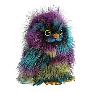 Aurora Medium Multi-color Luxe Boutique 10" Eden Owl Exquisite Stuffed Animal