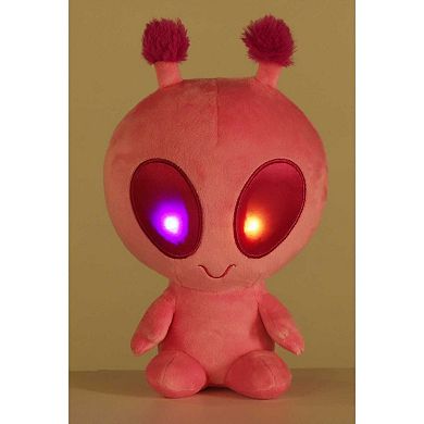 Aurora Small Pink Galactic Cuties 8" Solar Light Up Alien Interstellar Stuffed Animal