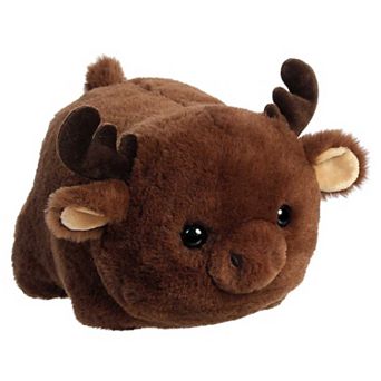 Aurora Medium Brown Spudsters 10" Morty Moose Adorable Stuffed Animal