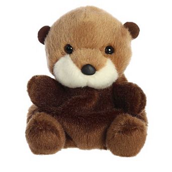 Aurora Mini Brown Palm Pals 5" Selena Sea Otter Adorable Stuffed Animal