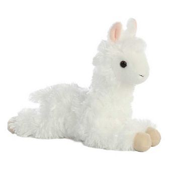 Aurora Small White Mini Flopsie 8" Ansy Alpaca Adorable Stuffed Animal