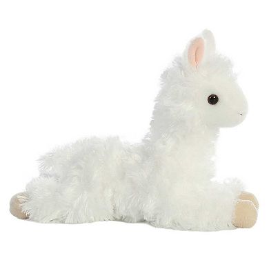 Aurora Small White Mini Flopsie 8" Ansy Alpaca Adorable Stuffed Animal