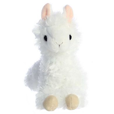 Aurora Small White Mini Flopsie 8" Ansy Alpaca Adorable Stuffed Animal
