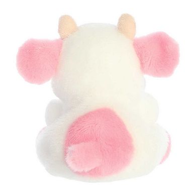 Aurora Mini Pink Palm Pals 5" Belle Strawberry Cow Adorable Stuffed Animal