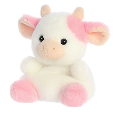 Aurora Mini Pink Palm Pals 5" Belle Strawberry Cow Adorable Stuffed Animal