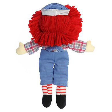 Aurora Medium Multicolor Raggedy Ann & Raggedy Andy 12" Raggedy Andy Classic Timeless Stuffed Animal