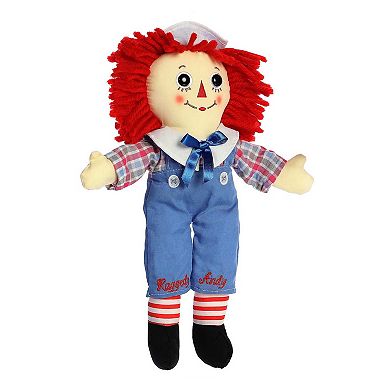 Aurora Medium Multicolor Raggedy Ann & Raggedy Andy 12" Raggedy Andy ...