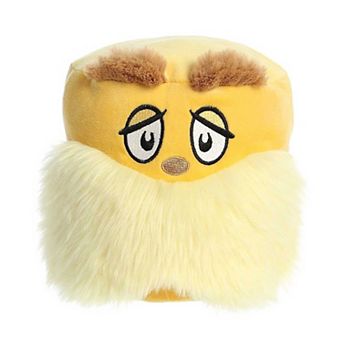 Aurora Small Yellow Dr. Seuss 6.5" Lorax Mallow Whimsical Stuffed Animal