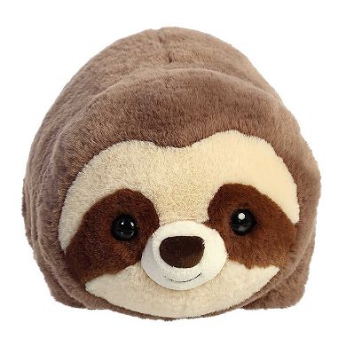 Aurora Medium Brown Spudsters 10" Spark Sloth Adorable Stuffed Animal