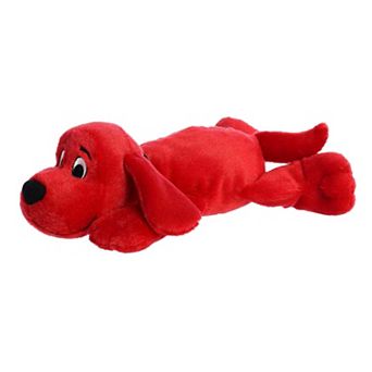 Aurora Medium Red Clifford 11" Clifford Laying Playful Stuffed Animal