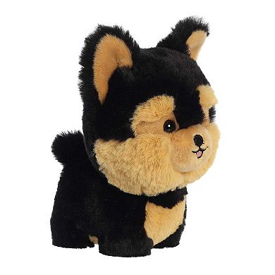 Aurora Small Black Teddy Pets 7" Yorkie Playful Stuffed Animal