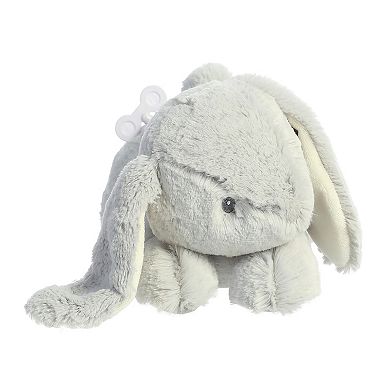 ebba Medium Grey Dewey Musicals! 12" Bunny Grey Playful Baby Stuffed Animal